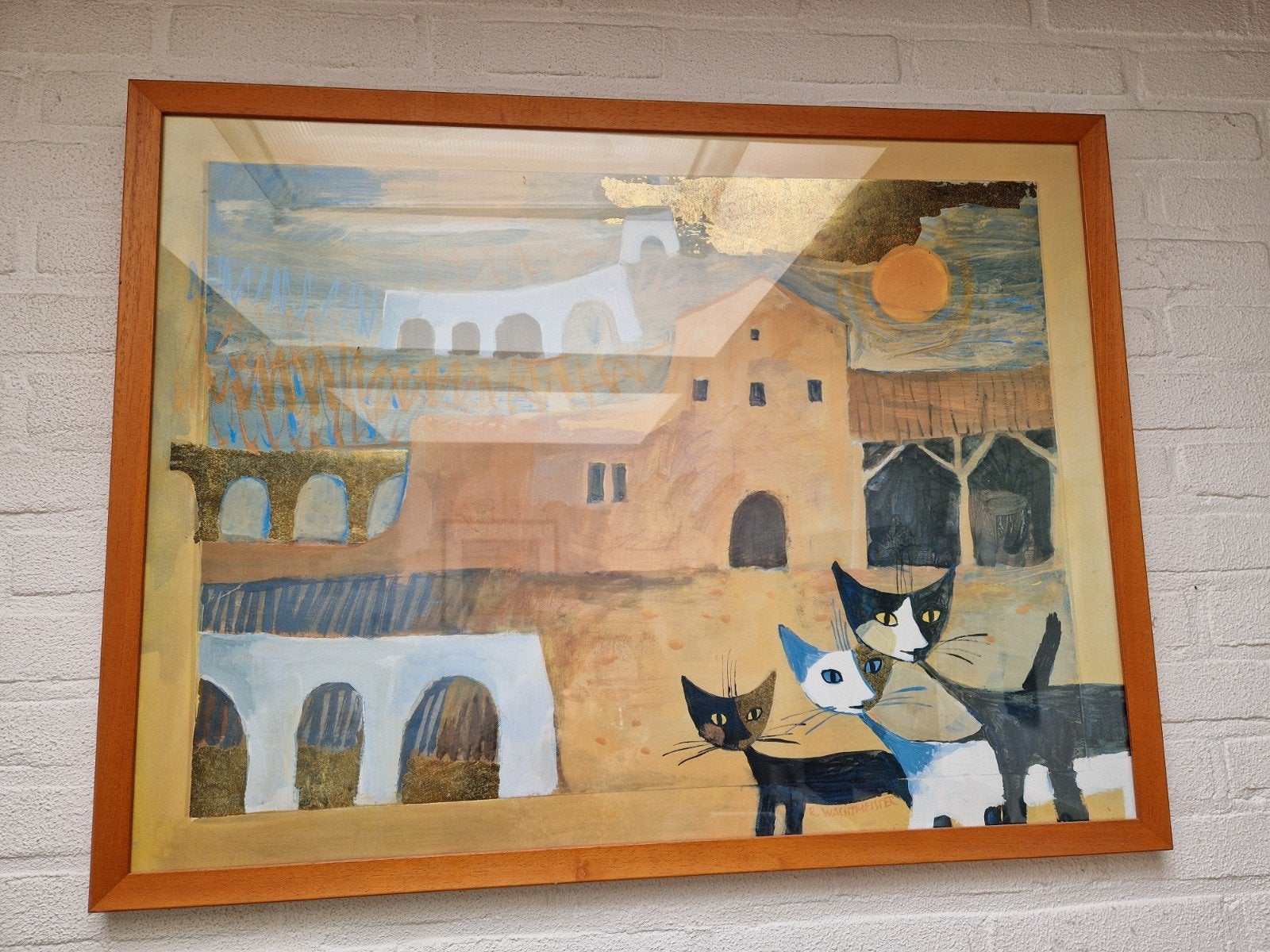 Schilderij rosina wachtmeister, Ophalen