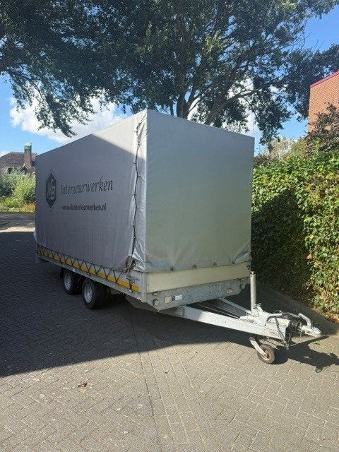 Eduard tandemasser huifaanhanger 410x180x185 - 2700kg, Auto diversen, Ophalen, Zo goed als nieuw