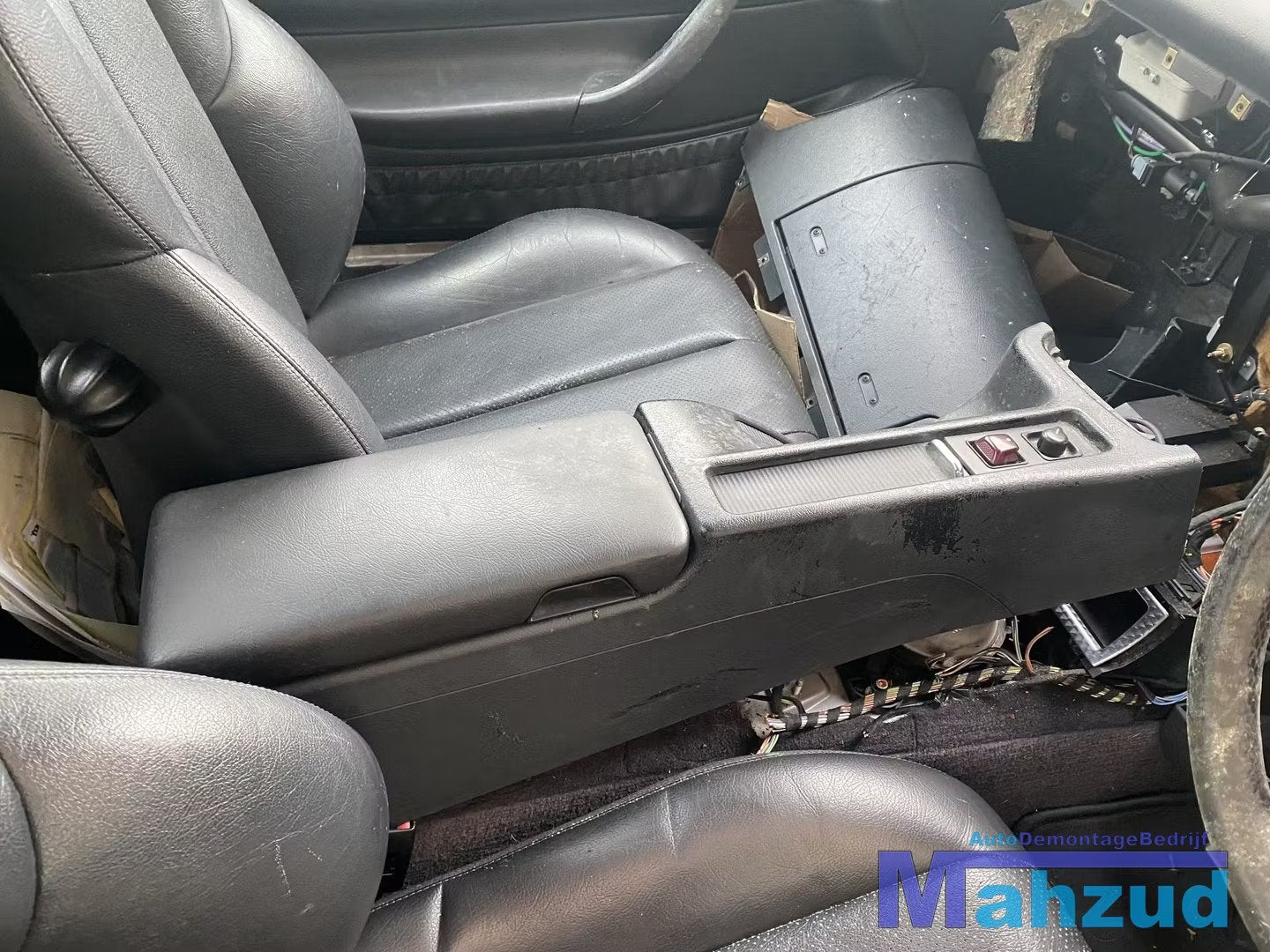 MERCEDES SLK R170 Zwart armsteun met schakelaars 1996-2004, Gebruikt, Mercedes-Benz AG, Mercedes-Benz, Ophalen of Verzenden
