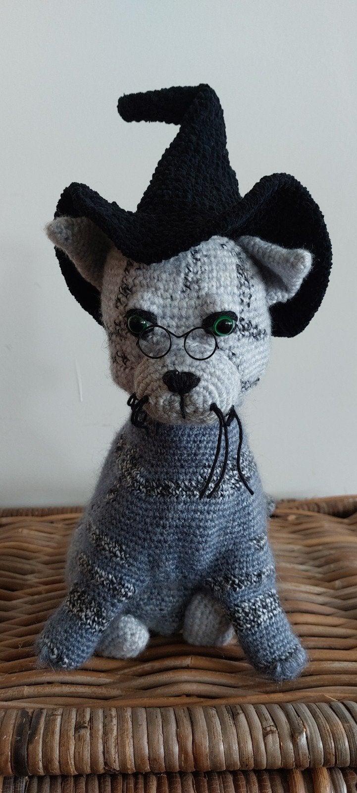 Gehaakte Kat - gebaseerd op Minerva McGonagall/Anderling, Ophalen of Verzenden, Nieuw