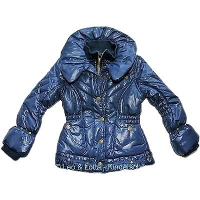 Mooie donker blauwe VINGINO winterjas style Mignon mt 4/104., Kinderen en Baby's, Kinderkleding | Maat 104, Gebruikt, Vingino