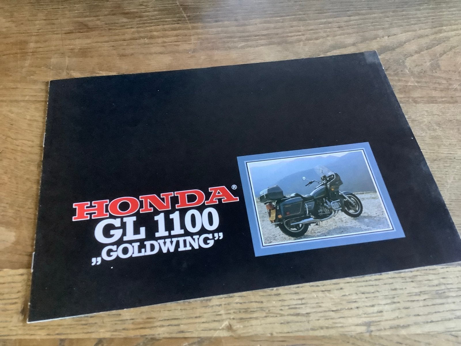 Honda GL 1100 Goldwing brochure uit 1980.      (6), Verzenden, Honda
