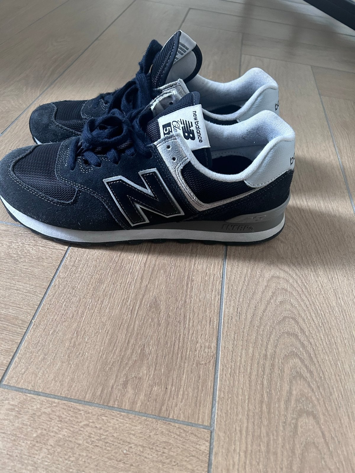 New Balance sneakers maat 43 - model 574, Blauw, Ophalen of Verzenden, Sneakers of Gympen, Zo goed als nieuw