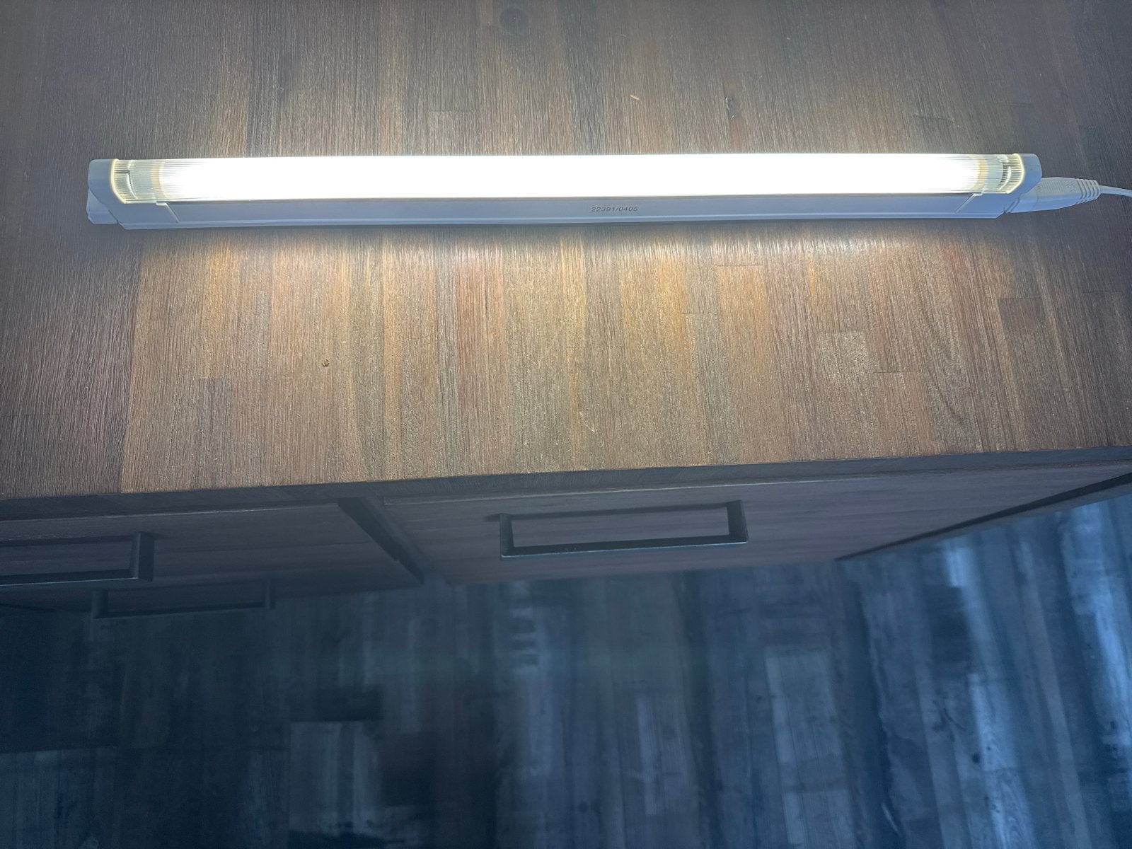 LED TL-buis voor keukenkastje – 49 cm (16W) met schakelaar, Met schakelaar, Wit, Overige merken, Gebruikt