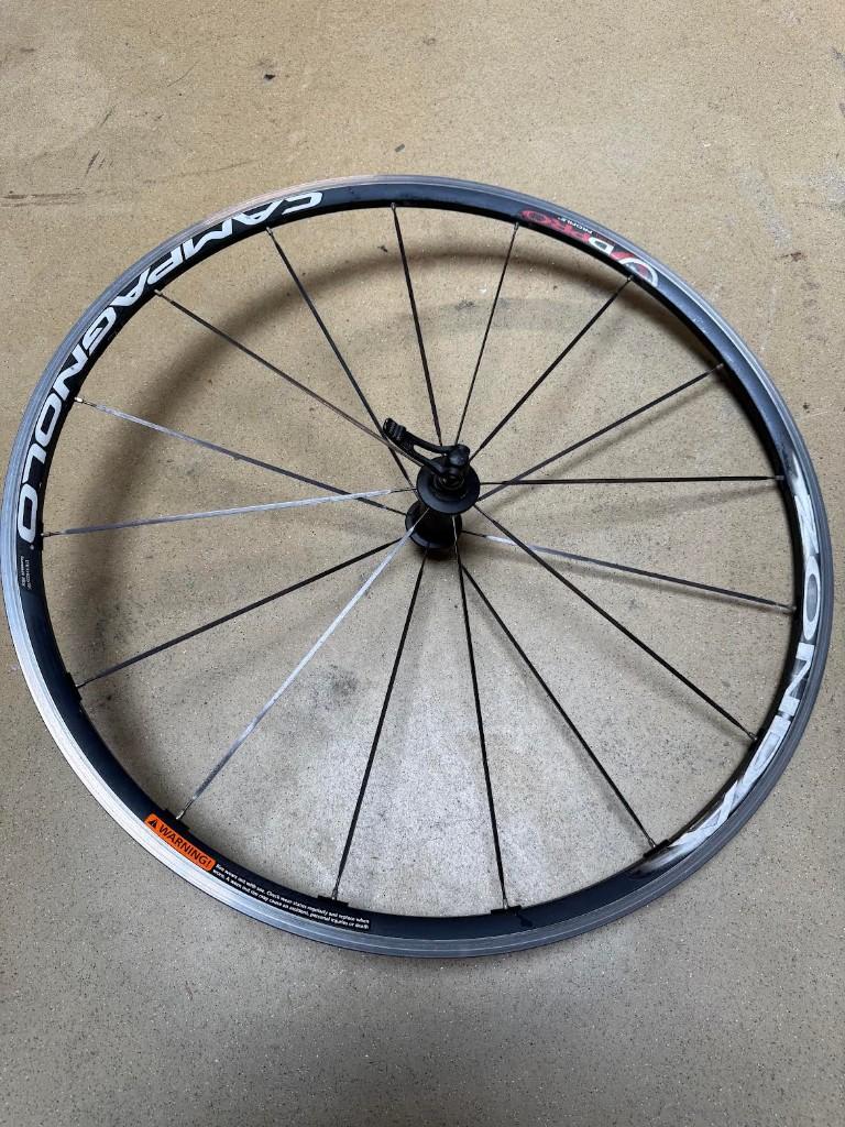 Campagnolo Zonda voorwiel, Fietsen en Brommers, Fietsonderdelen, Wiel, Gebruikt, Campagnolo, Ophalen of Verzenden