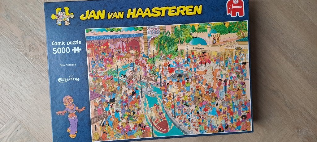 puzzel fata morgana, Hobby en Vrije tijd, Denksport en Puzzels, Ophalen, Meer dan 1500 stukjes, Zo goed als nieuw, Legpuzzel