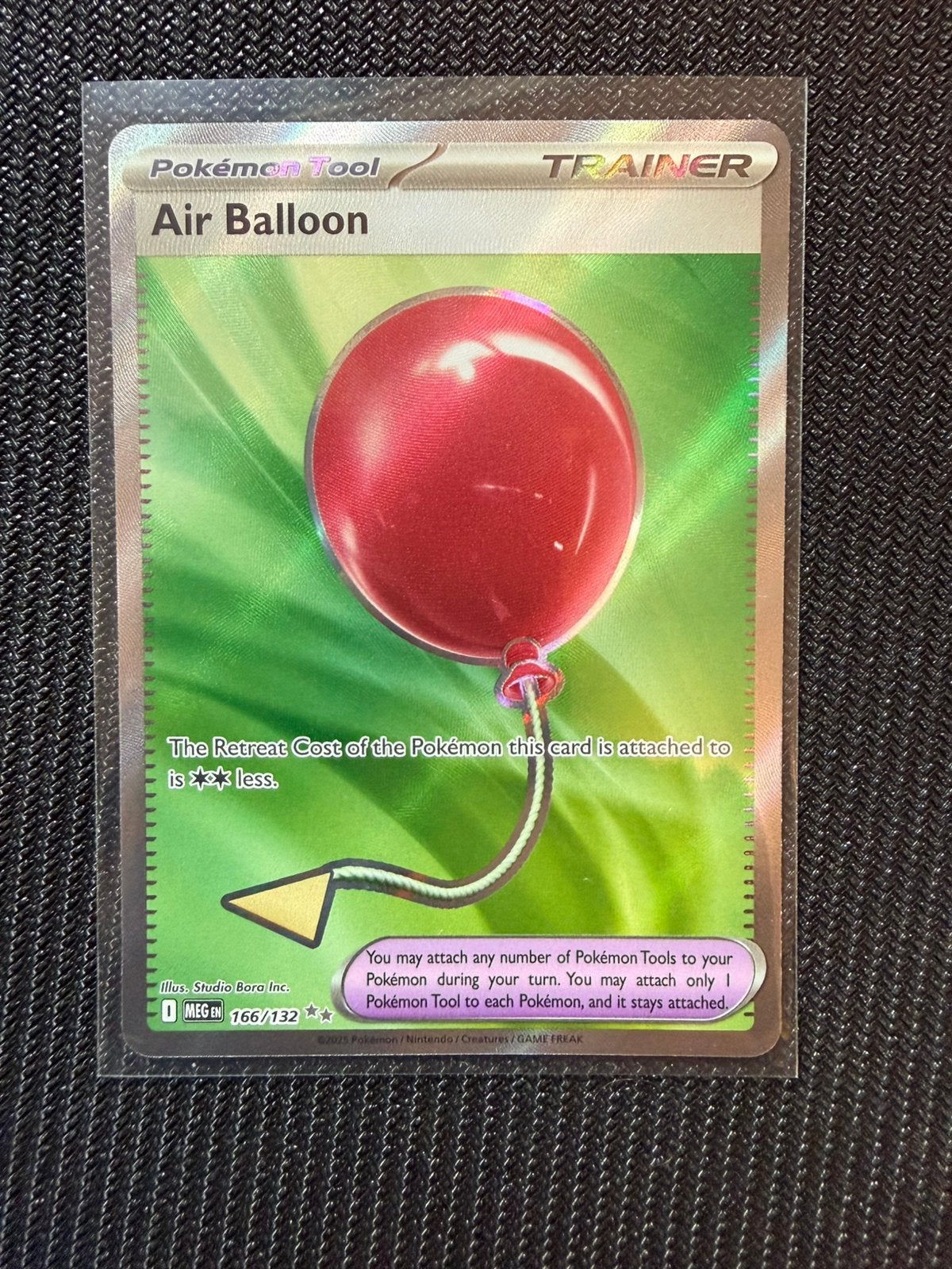 Pokemon Air Baloon Mega Evolution 166, Ophalen of Verzenden, Nieuw, Losse kaart, Foil