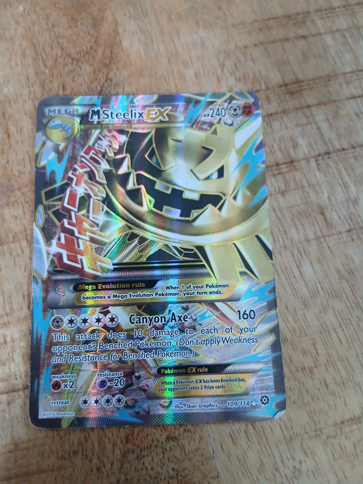 Een mooie pokemon kaart EX, Ophalen of Verzenden