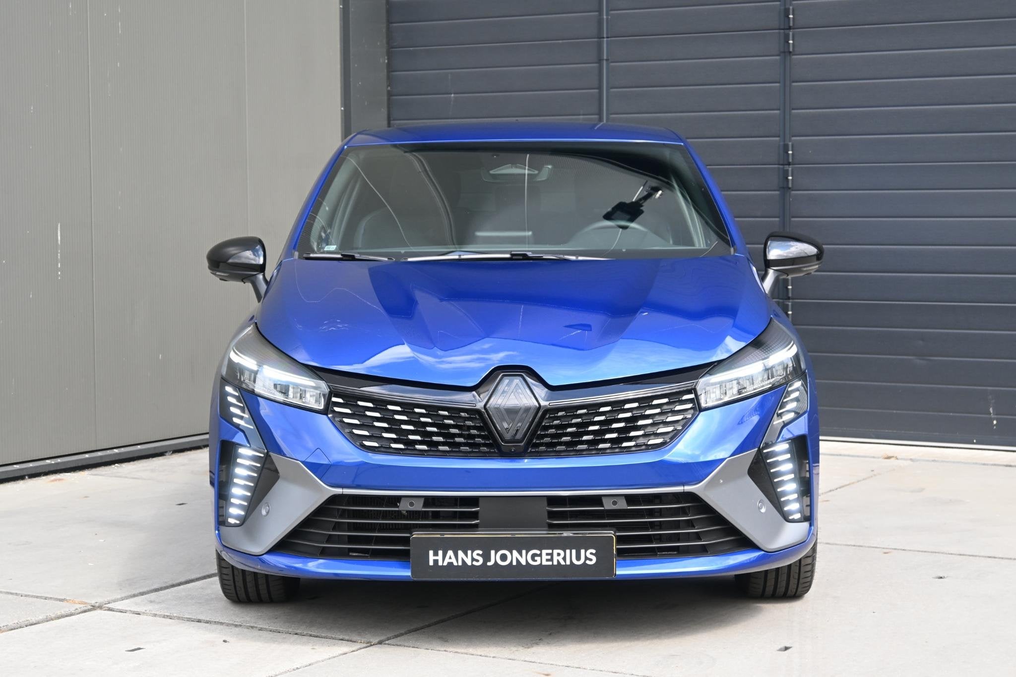 Renault Clio E-Tech Full Hybrid 145 esprit Alpine | STUUR/ST, Gebruikt, Euro 6, Blauw, Leder en Stof