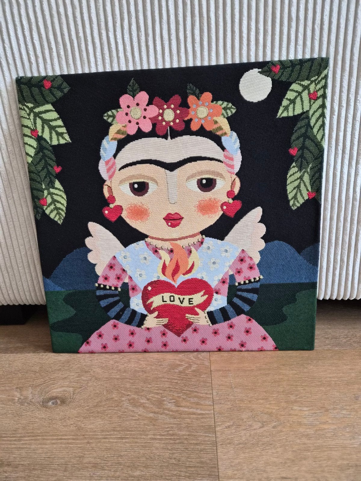 Textiel paneel 45,5x45,5 cm, Ophalen of Verzenden, Nieuw