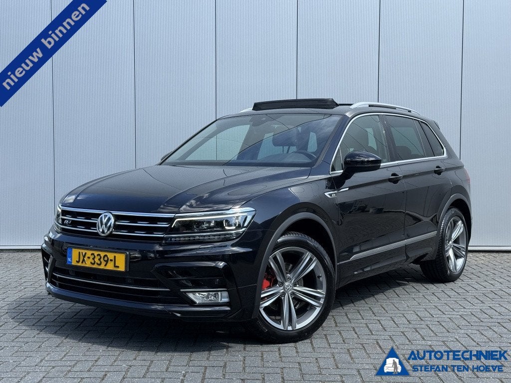 Volkswagen Tiguan 1.4 TSI R-line Panoramadak Trekhaak Carpla, Auto's, Volkswagen, Bedrijf, Te koop, Tiguan, ABS, Airbags, Airconditioning
