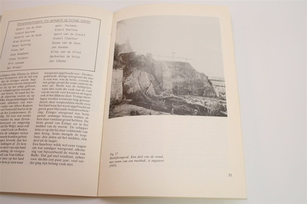 Herinneringen aan Graven Terp Ezinge [1984] Gesigneerd, Ophalen of Verzenden, Gelezen