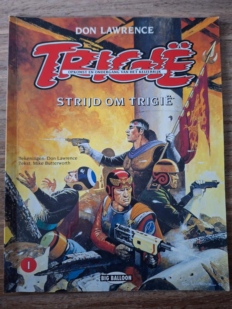 Trigie - Strijd om Trigie, Eén stripboek, Ophalen of Verzenden