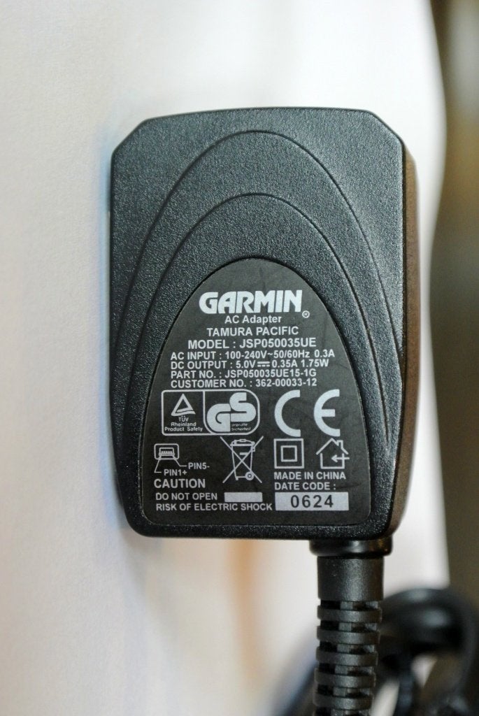 Garmin USB-mini Oplader Power Supply 5V Volt 0,35 A 1,75 W, Ophalen of Verzenden, Zo goed als nieuw, Overige typen, Overige merken