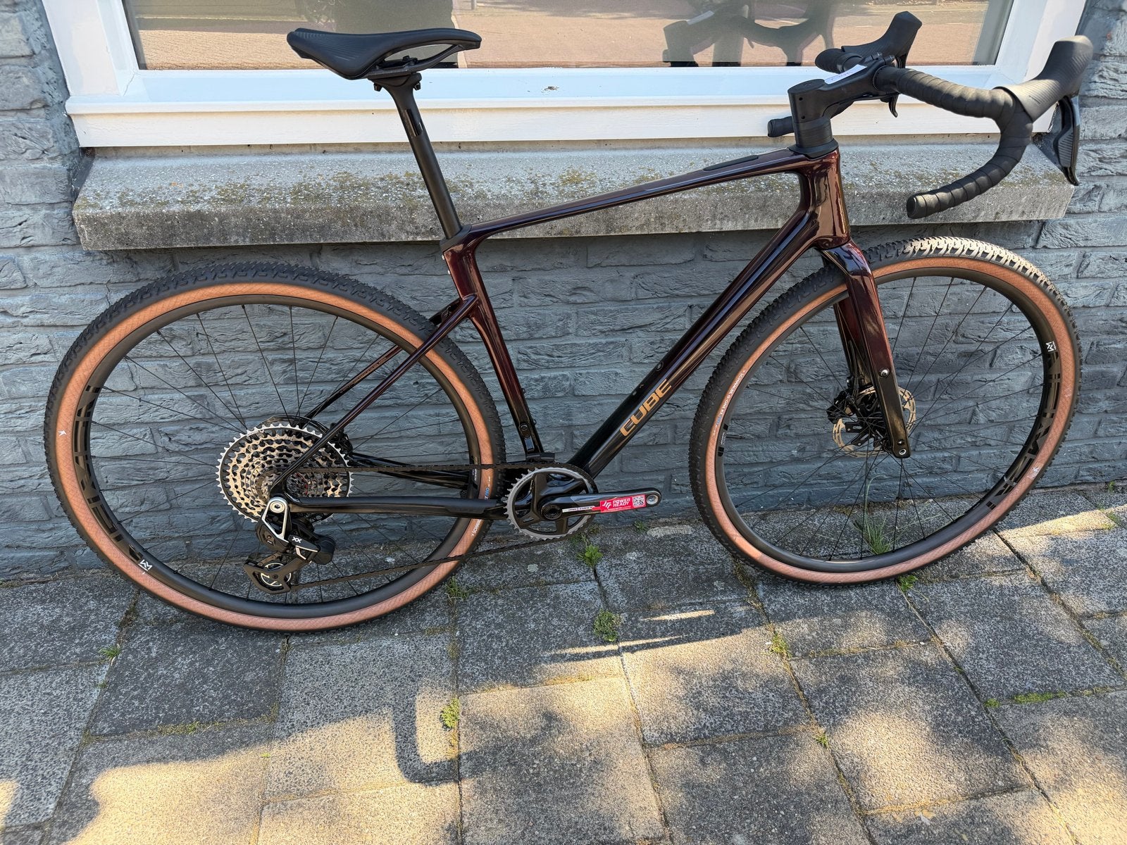 Cube Nuroad C:62 SLX Gravelbike - Carbon, SRAM Force eTap AX, Carbon, 10 tot 15 versnellingen, Heren, Nieuw
