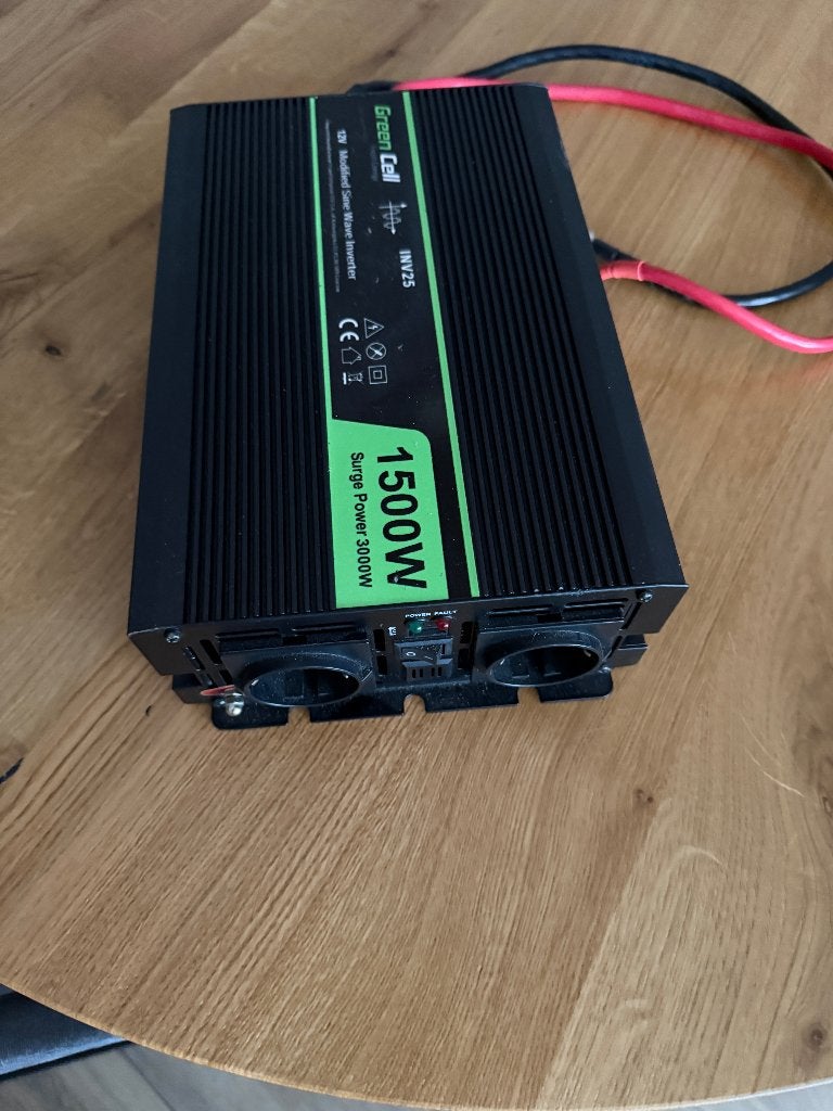 omvormer / converter 1500 watt max., Ophalen of Verzenden