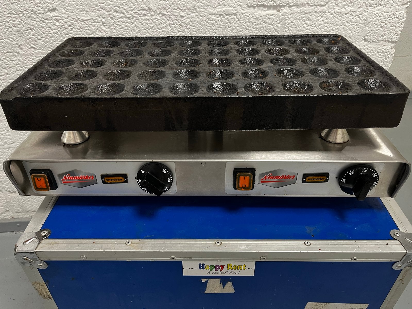 Neumärker Poffertjesplaat 50 dops - 2200 Watt, Ophalen, Neumärker, Gebruikt, Strasse 6 neumark