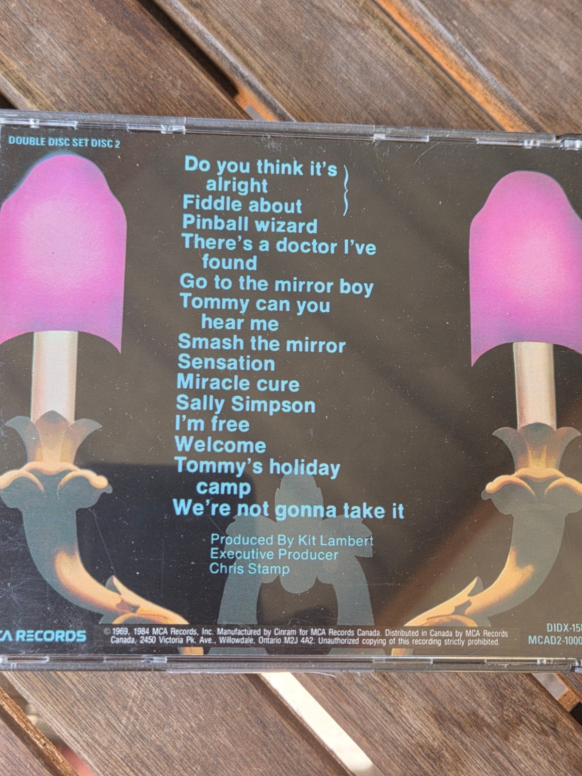 The Who - Tommy (CD, Made in Canada), Ophalen of Verzenden, Zo goed als nieuw, Poprock