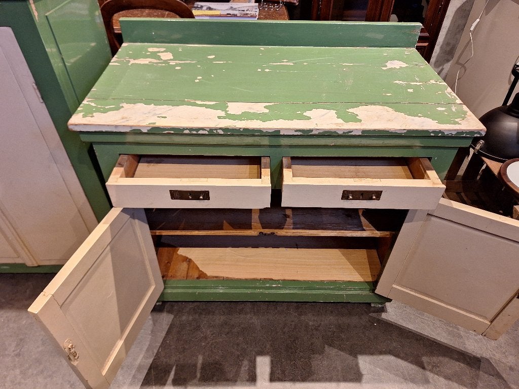 Toffe wandkast / commode kast brocante, Ophalen