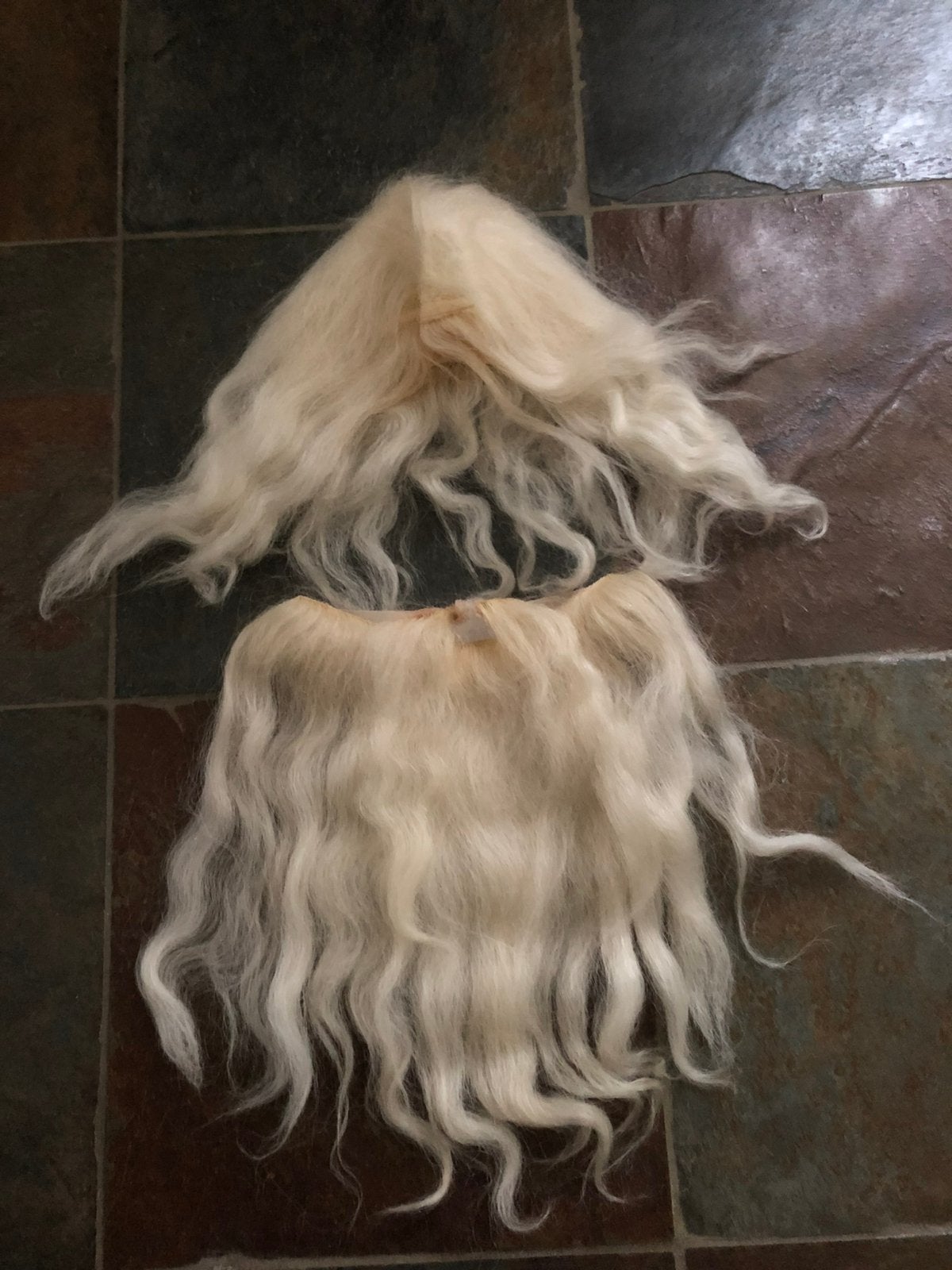 Pruik en baard, Diversen, Sinterklaas, Ophalen of Verzenden, Gebruikt