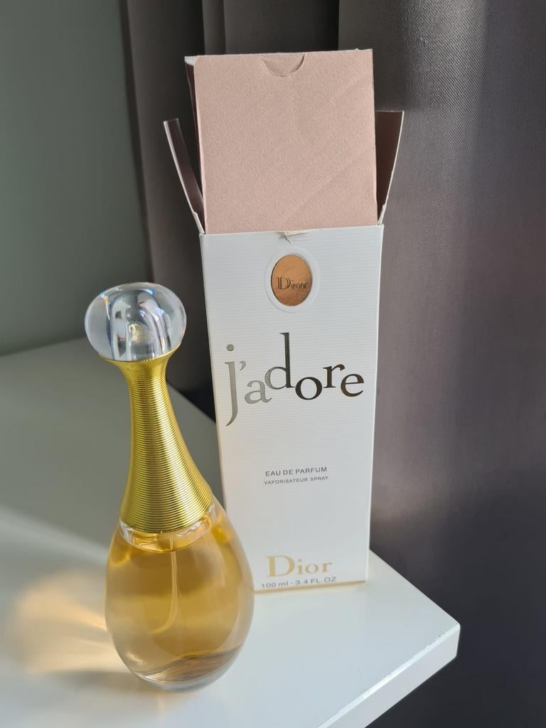 Dior J'adore Eau de Parfum 100 ml, Sieraden, Tassen en Uiterlijk, Uiterlijk | Parfum, Ophalen of Verzenden, Zo goed als nieuw