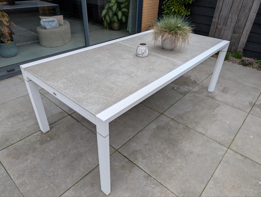 Uitschuifbare tuintafel Life Anabel, Tuin en Terras, Ophalen, Gebruikt, Rechthoekig, Aluminium