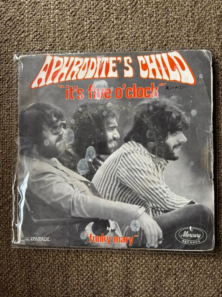 Aphrodite’s Child - It’s five O’Clock, Cd's en Dvd's, Ophalen of Verzenden, Gebruikt, 7 inch, Pop