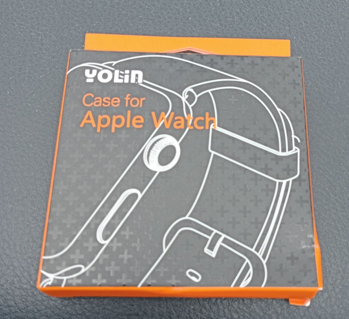 Yolin Apple Watch Case 44mm Zwart, Sieraden, Tassen en Uiterlijk, Smartwatches, Zwart, Nieuw, Ophalen of Verzenden, Yolin