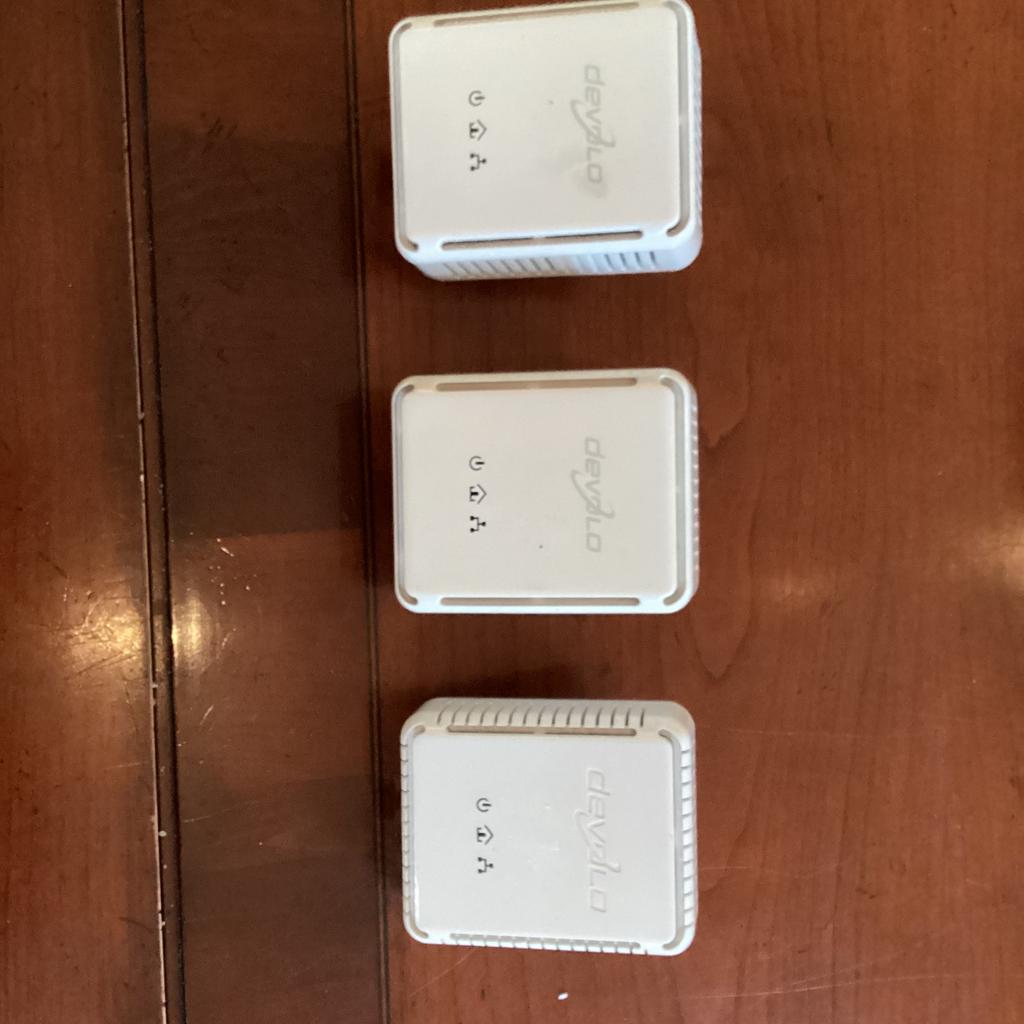 Devolo homepluggen wandset, voor draadloos internet via, Computers en Software, Ophalen of Verzenden, Zo goed als nieuw, Extern