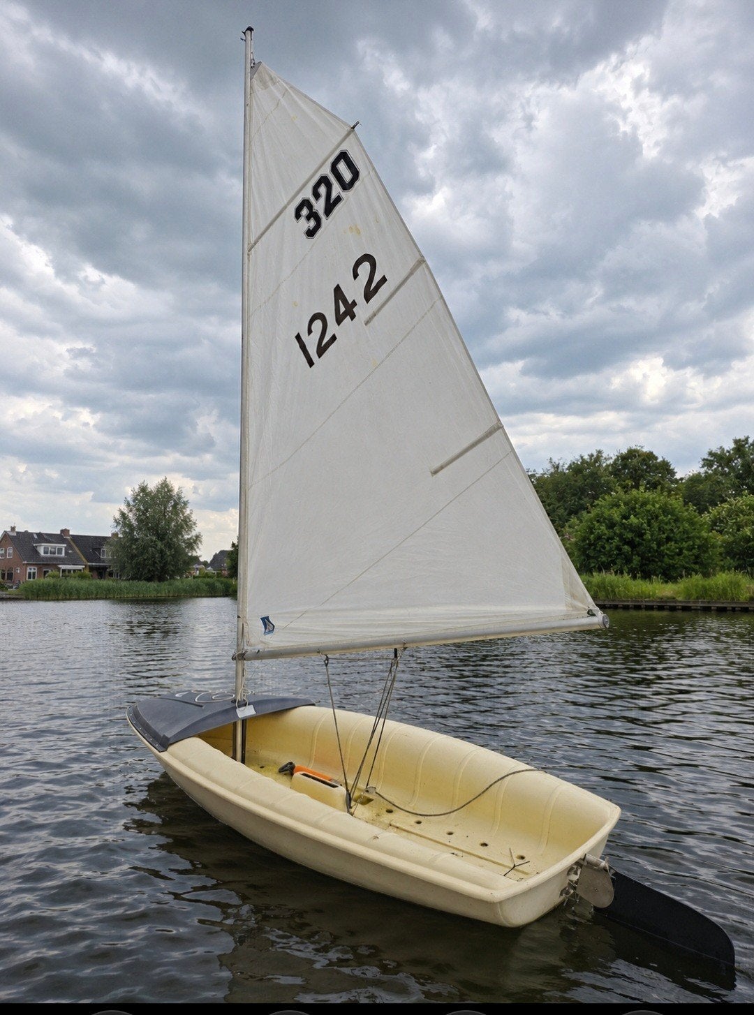 zeilbootje, Ophalen