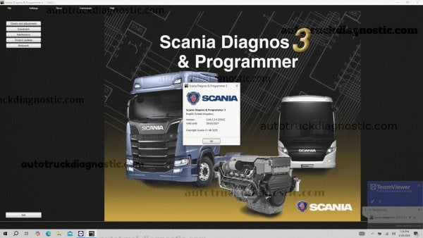 SCANIA SDP3 v2.64.2, Verzenden