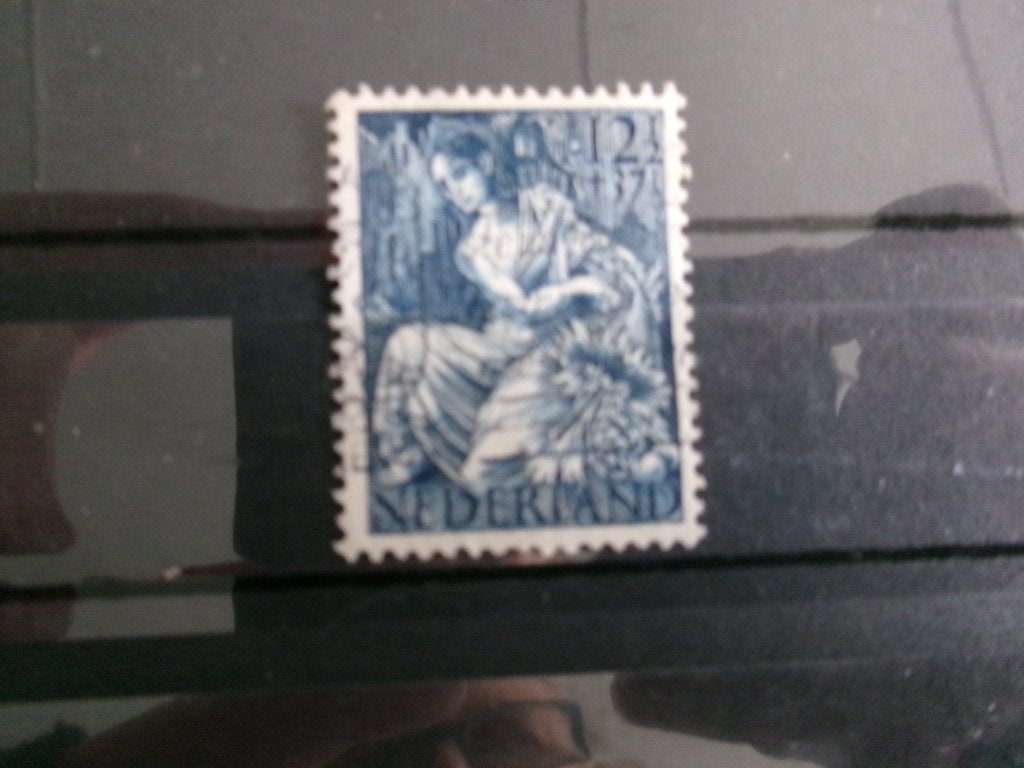 1946 - hulpzegel 12,5 + 37,5 ct (433h), Postzegels en Munten, Postzegels | Nederland, Ophalen of Verzenden, Gestempeld
