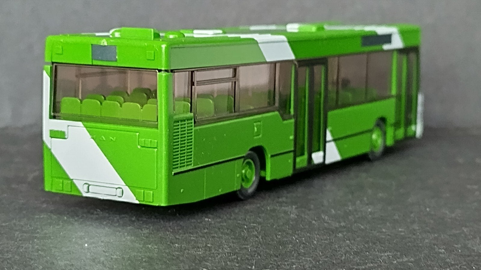 Man NL 202 Stadsbus 1:87 H0 Wiking Pol, Wiking, Verzenden, Wiking, Zo goed als nieuw