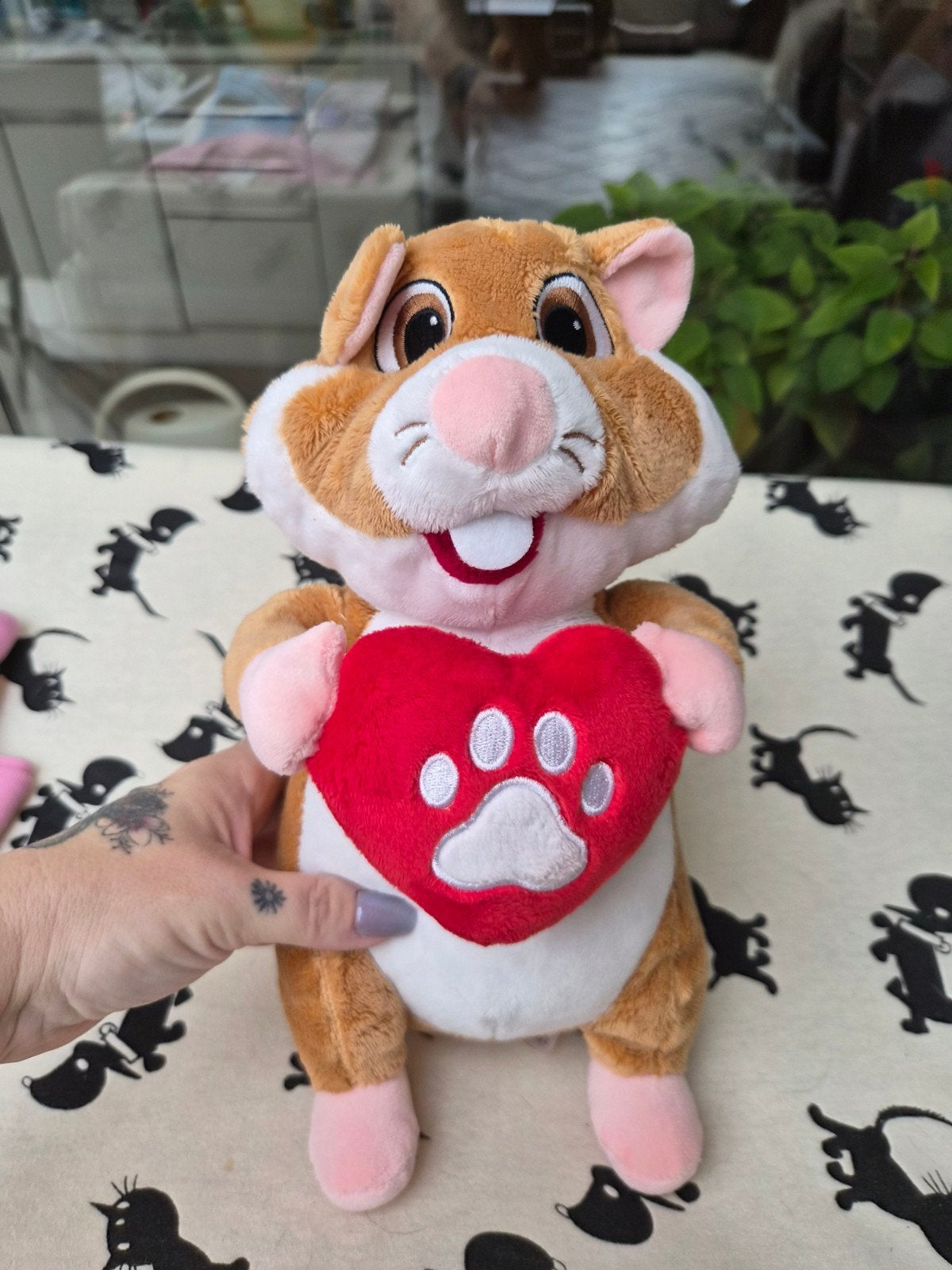 Valentijn Hamster Knuffel Albert Heijn Dierendag, Ophalen of Verzenden