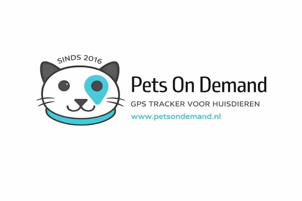 Kleinste GPS tracker voor huisdieren zonder abonnement, Info@petsondemand.nl, Pets on Demand, Nieuw, Ophalen of Verzenden