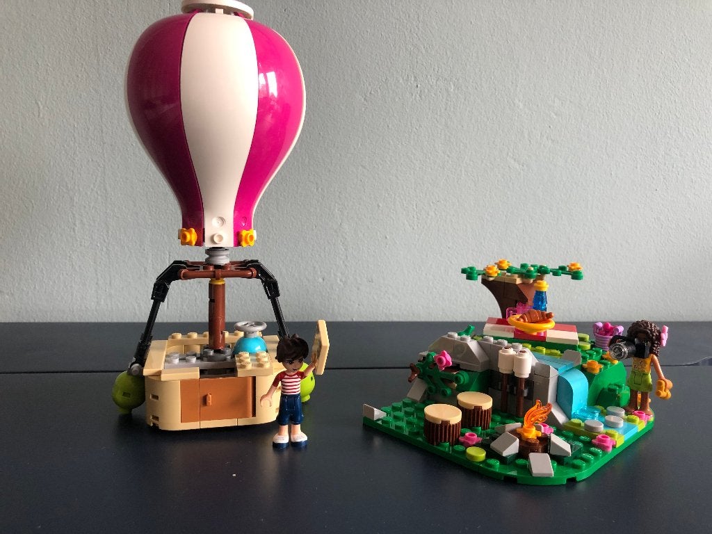 Lego Friends : Heartlake Luchtballon - 41097, Kinderen en Baby's, Lego, Friends, Ophalen of Verzenden, Zo goed als nieuw