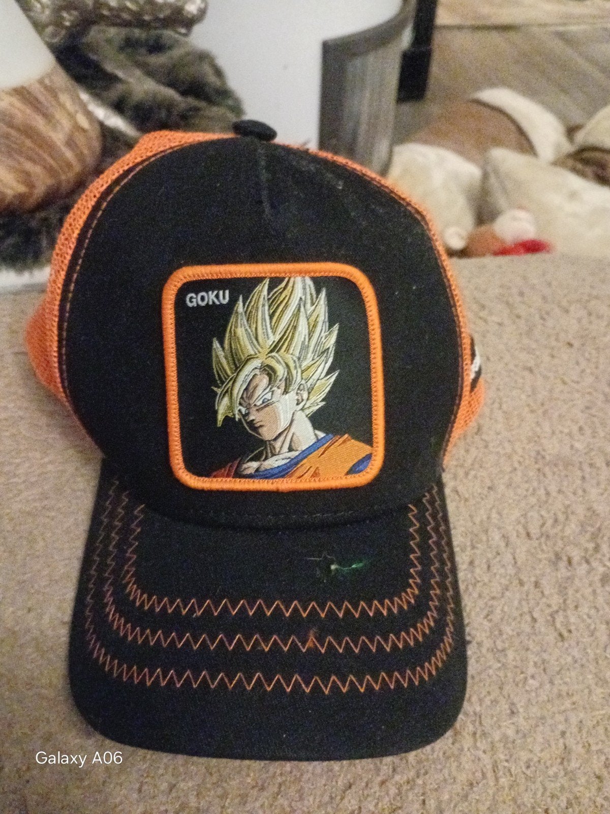 Dragon Ball Z Goku Pet - Zwart/Oranje, Ophalen of Verzenden