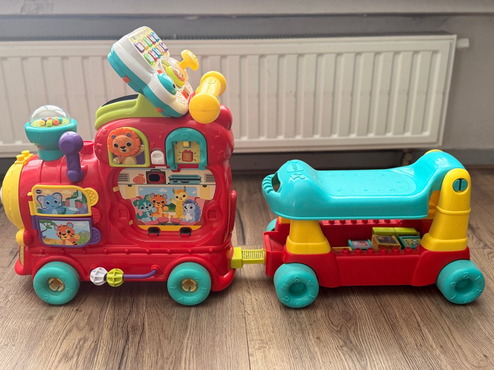 VTech trein, Kinderen en Baby's, Speelgoed | Vtech, Ophalen, Gebruikt, 6 maanden tot 2 jaar