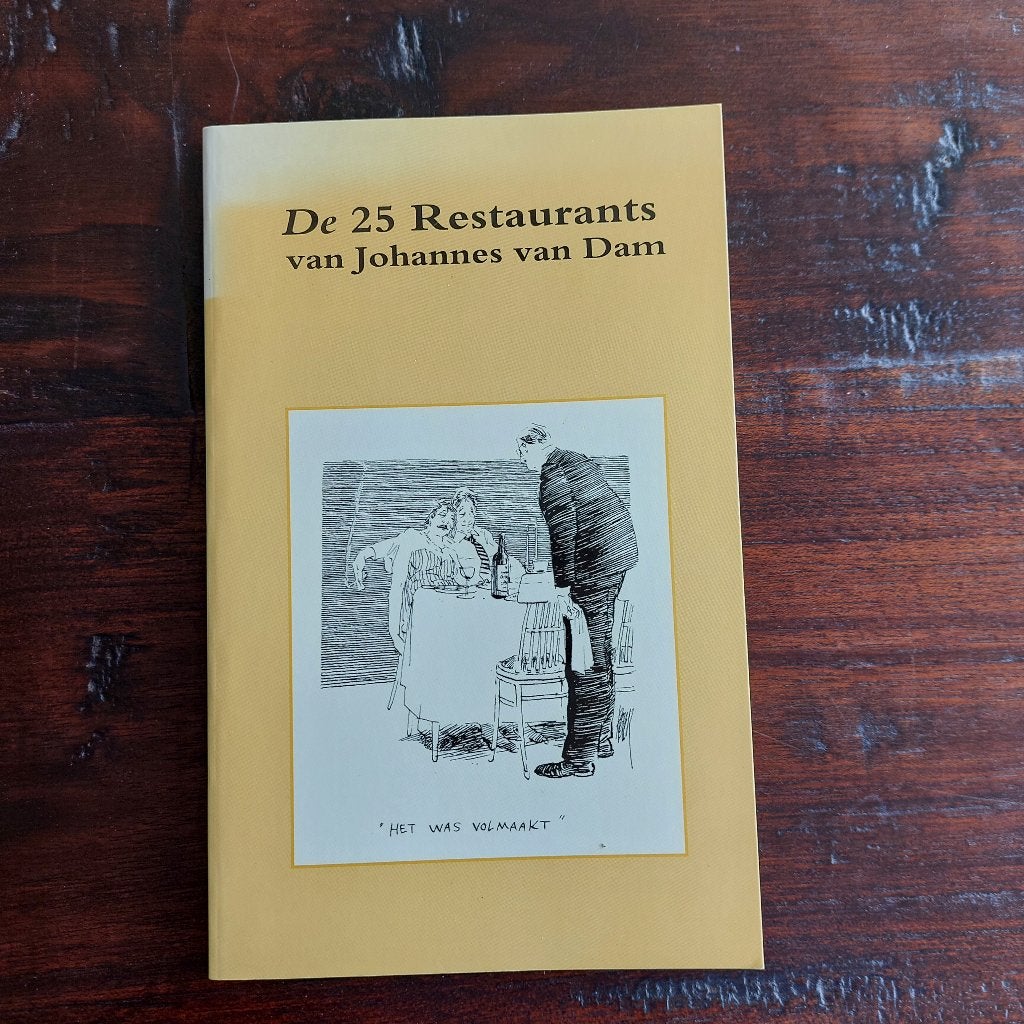 De 25 Restaurants van Johannes van Dam, Boeken, Johannes van Dam, Nieuw, Ophalen of Verzenden, Nederland en België