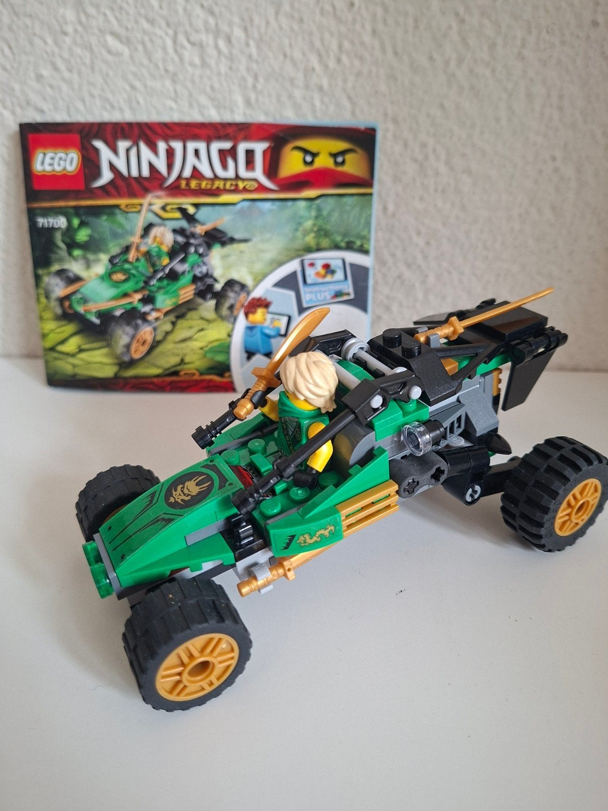 Lego Ninjago Legacy 71700 Jungle Raider met Lloyd minifiguur, Lego, Ophalen of Verzenden, Zo goed als nieuw, Inclusief instructies