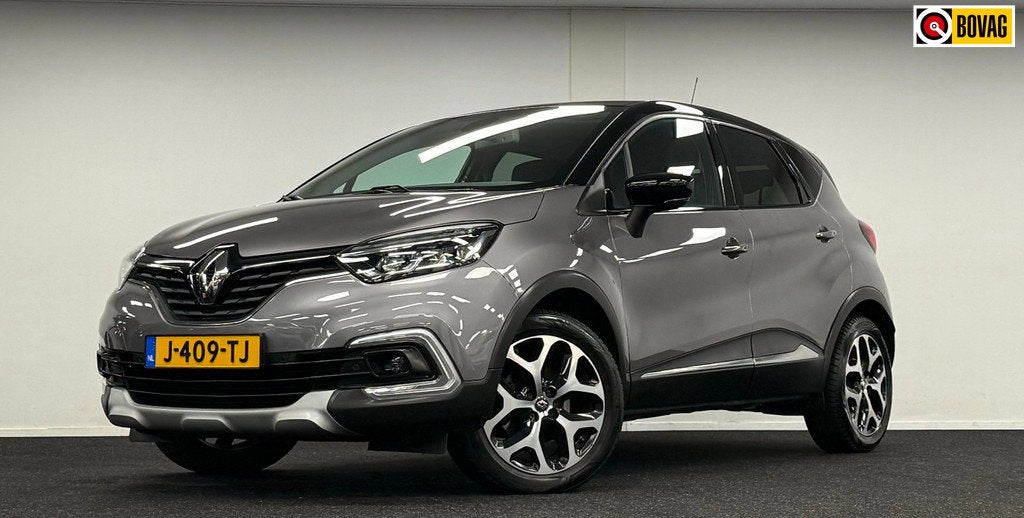 Renault Captur 1.3 TCe Intens 150PK*Automaat*Trekhaak*Camera, Auto's, Gebruikt, 4 cilinders, 150 pk, Leder en Stof