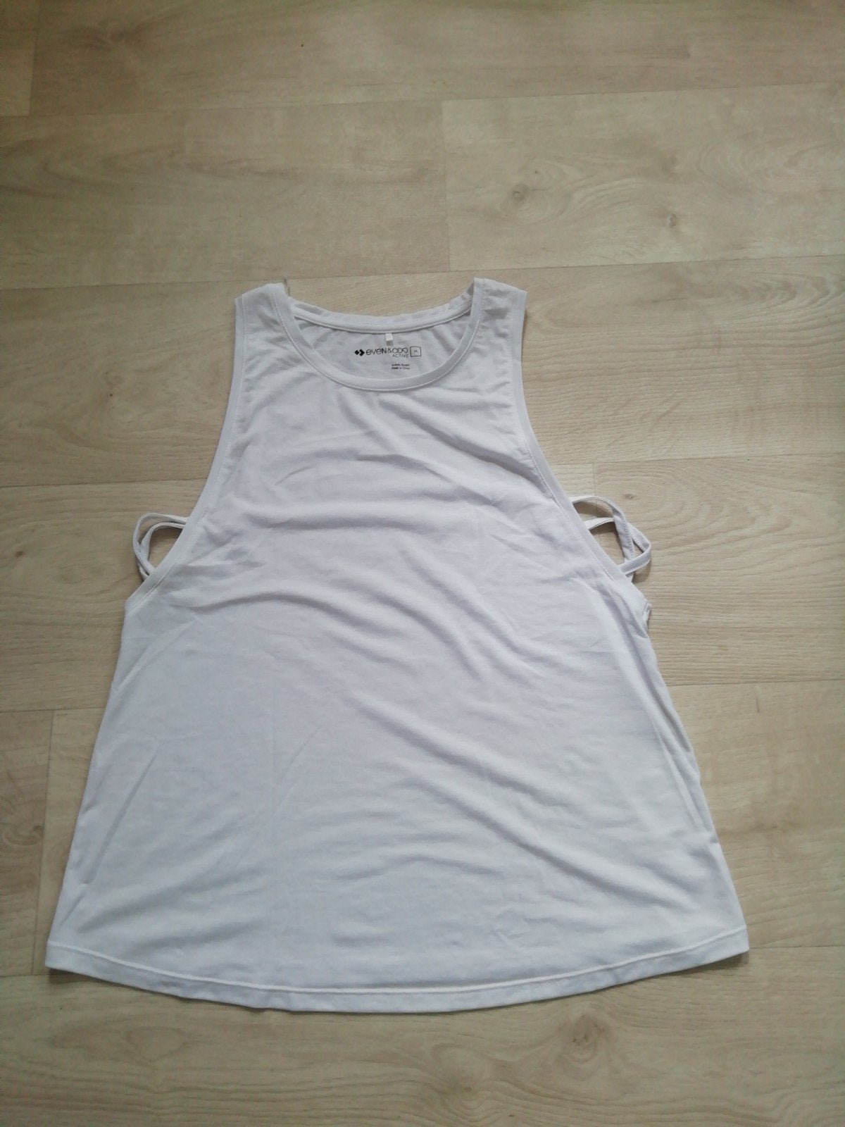 Witte en zwarte top, Ophalen of Verzenden, Nieuw, Zonder mouw