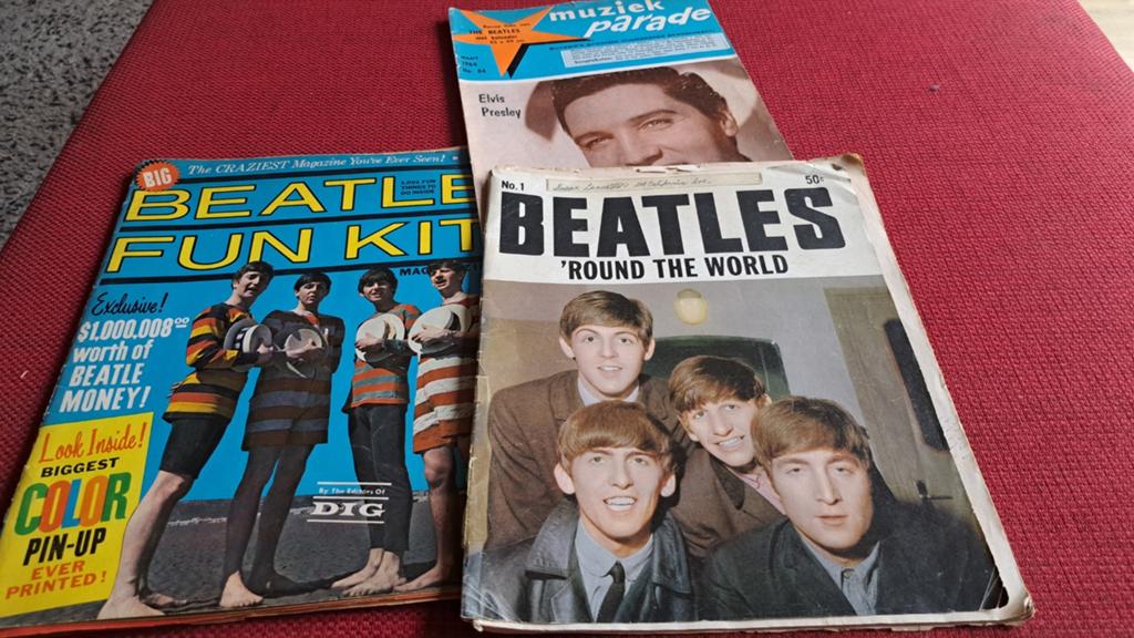 Beatles Funkit    Post   Muziekparade, Ophalen of Verzenden, 1960 tot 1980, Tijdschrift