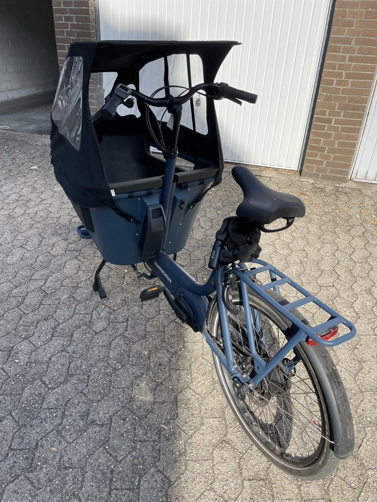 WINORA F.U.B. 2W, cargo, bakfiets, 2024 BOSCH,  lage km., Fietsen en Brommers, Fietsen | Bakfietsen, Ophalen of Verzenden, Zo goed als nieuw