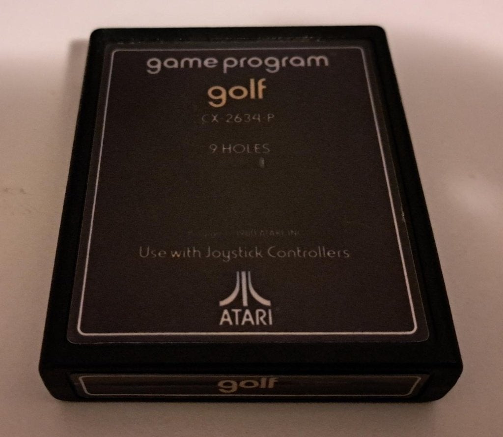 atari 2600 - golf, Spelcomputers en Games, Gebruikt, 1 speler, Ophalen of Verzenden, Vanaf 7 jaar