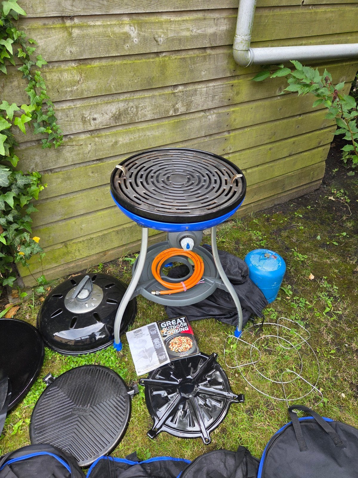 Cadac carri chef skottelbraai gasfles, Ophalen, Zo goed als nieuw, Cadac carri chef