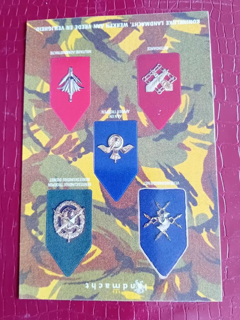 Ansichtkaart Koninklijke Landmacht, Ophalen of Verzenden