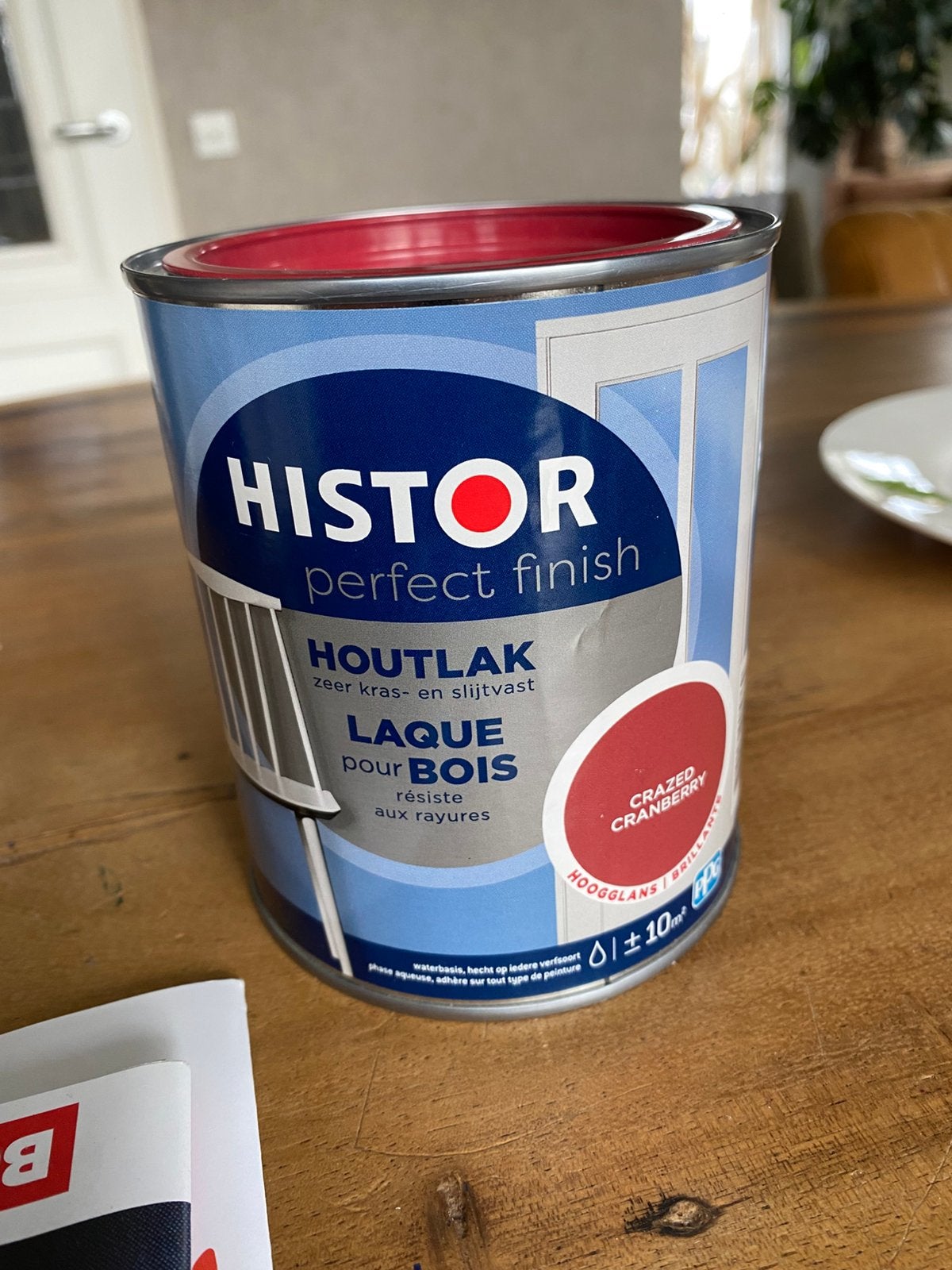Aangeboden nieuw blik Histor rode verf, Ophalen of Verzenden, Nieuw