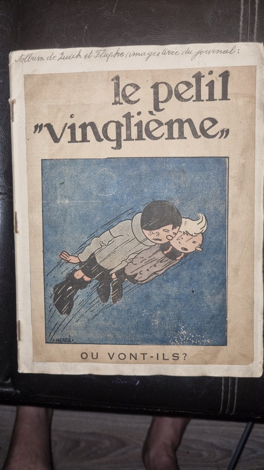Le Petit Vingtième - Quick en Flupke (Hergé), Eén stripboek, Ophalen of Verzenden, Gelezen, Hergé