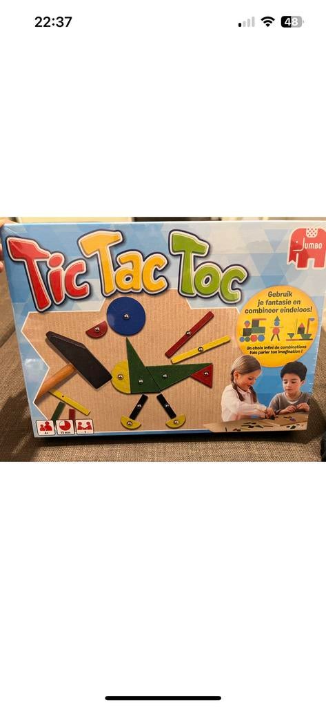 Tic tac toc, Ophalen of Verzenden, Nieuw